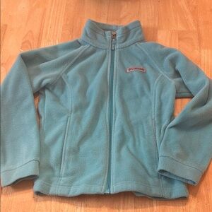 Columbia Light‎ Blue Fleece Jacket